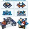 Euclidean Cube Star Cube 2 en 1 Yoshimoto Cube para niños y adultos, regalo de juguete para niños y niñas de 8 a 12 años
