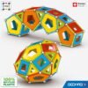Geomag- Supercolor N.A Construcción Magnéticos, Color Azul, Verde, Amarillo, Naranja, Rojo (392)