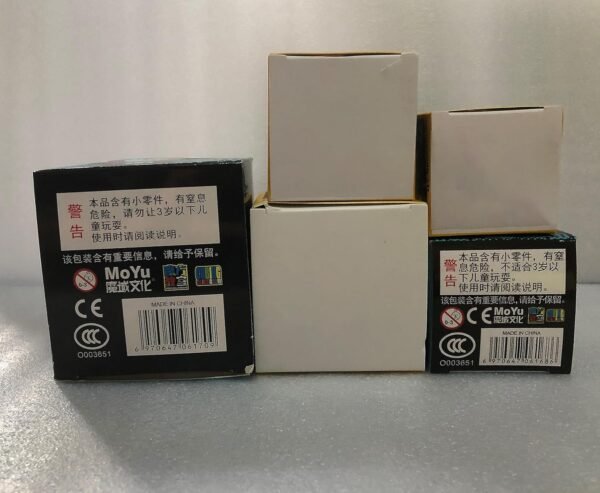 ROXENDA Cubos de Velocidad, [5 Pack] Speed Cube Set de 2x2 3x3 Pirámide Dodecaedro Skew Cube Pegatina de Fibra Carbono Magic Cube Colección Rompecabezas Juguete