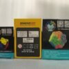 ROXENDA Cubos de Velocidad, [5 Pack] Speed Cube Set de 2x2 3x3 Pirámide Dodecaedro Skew Cube Pegatina de Fibra Carbono Magic Cube Colección Rompecabezas Juguete