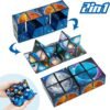 Euclidean Cube Star Cube 2 en 1 Yoshimoto Cube para niños y adultos, regalo de juguete para niños y niñas de 8 a 12 años
