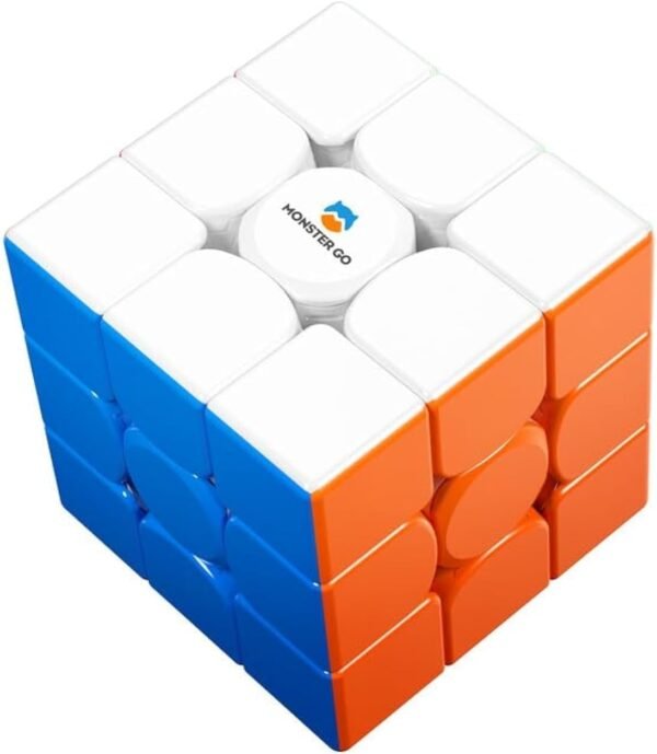 Monster Go Cubo Magnético 3x3 EDU Speed Cube, MG 356 Cubo Educativo Puzzle Juguete para Niños Principiantes Stickerless