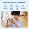 Monster Go Cubo Magnético 3x3 EDU Speed Cube, MG 356 Cubo Educativo Puzzle Juguete para Niños Principiantes Stickerless